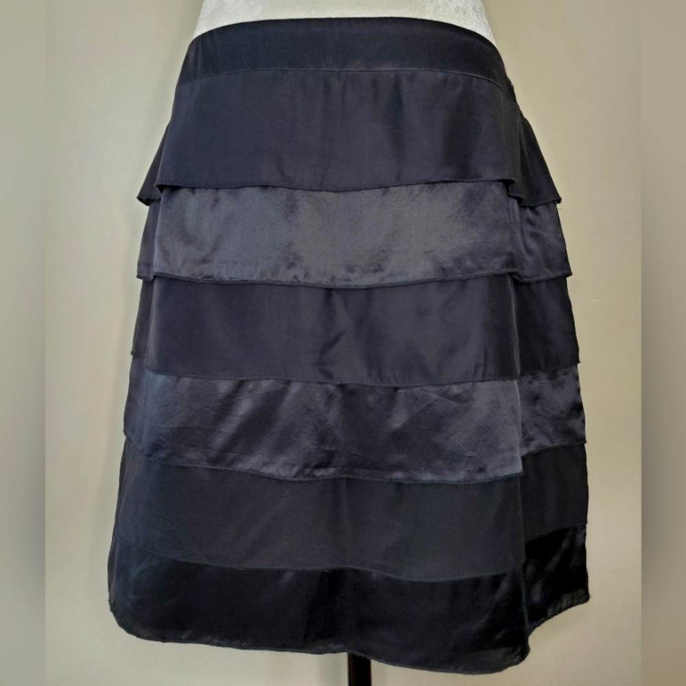 Carole Little Petite Vintage Silk Skirt